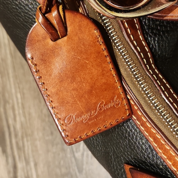 ❤️ VINTAGE DOONEY & BOURKE PEBBLED LEATHER BAG / PURSE - Picture 15 of 16